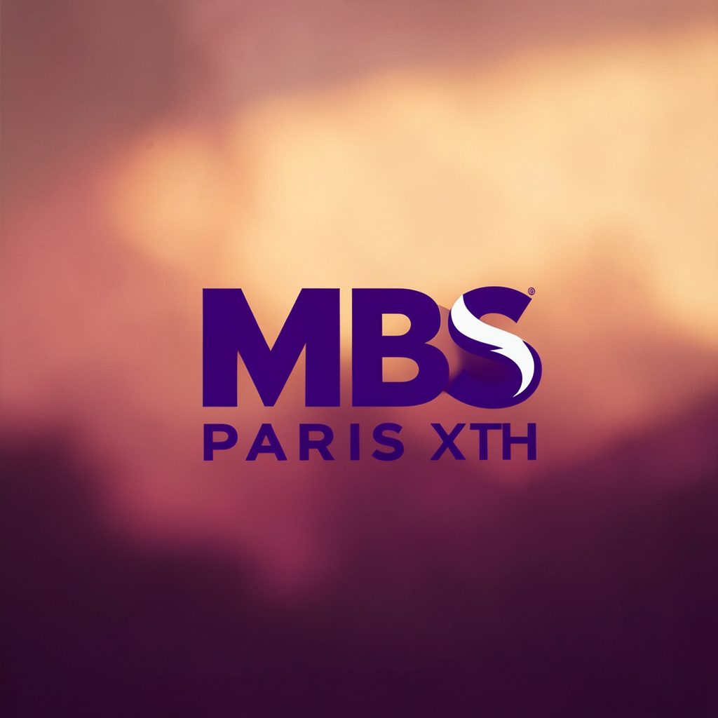 Logo institutionnel violet et blanc de MBS Paris XIII